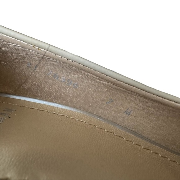 Stuart Weitzman Avignon Adobe Aniline Peep Toe Heels Leather Size: US 7 - Picture 5 of 8